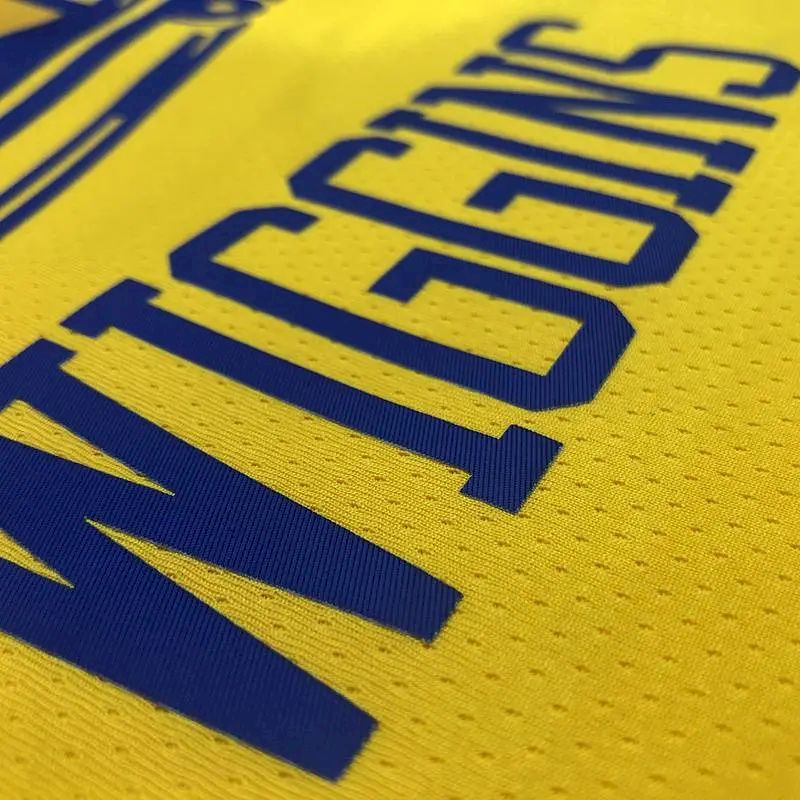 Andrew Wiggins Men’s Yellow Player Version Jersey – The City Classic Edition