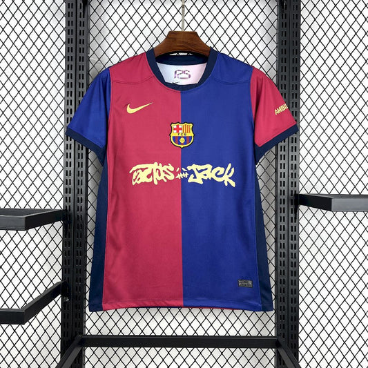 Barcelona 2024/25 Travis Scott Edition Jersey