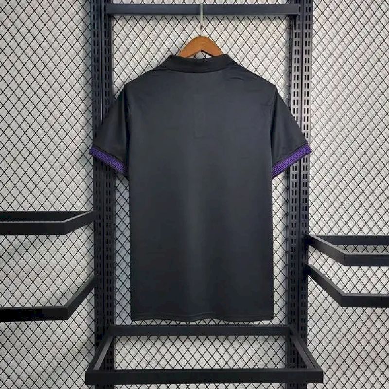 Men's Brazil 2023/24 Black Polo