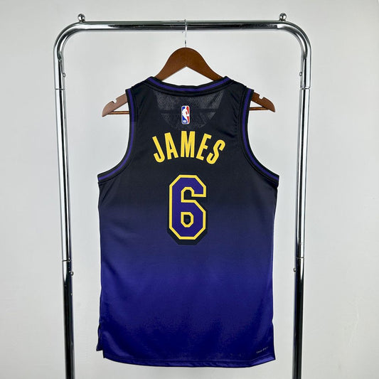 Los Angeles Lakers 2024/25 Edição Cidade JAMES#6