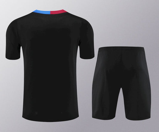 Camisa de treino adulto Barcelona 2023/24 + short 418