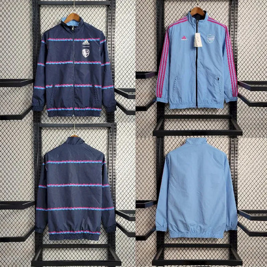 Corta-vento dupla face Arsenal 2023-24