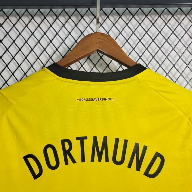 Borussia Dortmund 2023/24 Home Long Sleeves Jersey