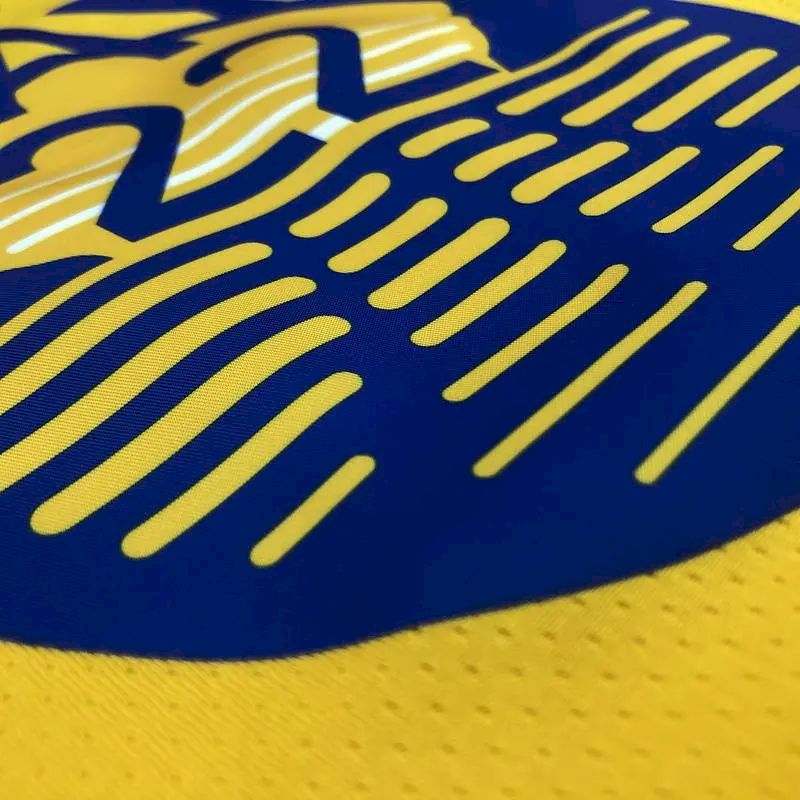 Andrew Wiggins Men’s Yellow Player Version Jersey – Statement Edition