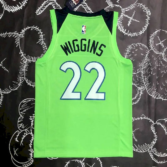 Camisa masculina Andrew Wiggins Green Team – Edição Statement