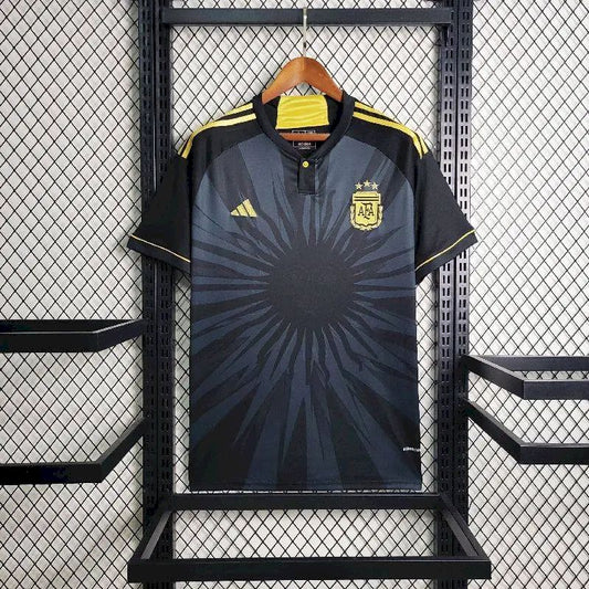 Men's Argentina 2023/24 Black Jersey