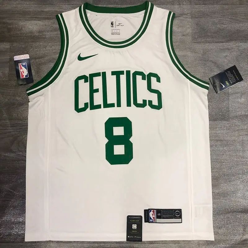 Kemba Walker White Men’s Player Version Jersey-Association Edition