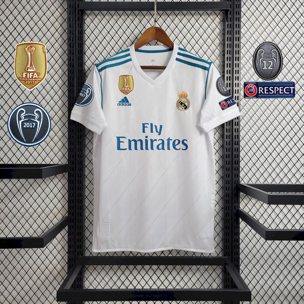Camisa Retro Home Real Madrid 2017/18