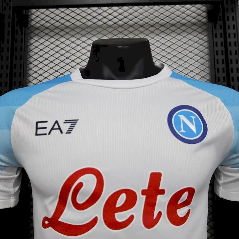 Napoli 2023/24 Champion Edition Jersey Player Version White