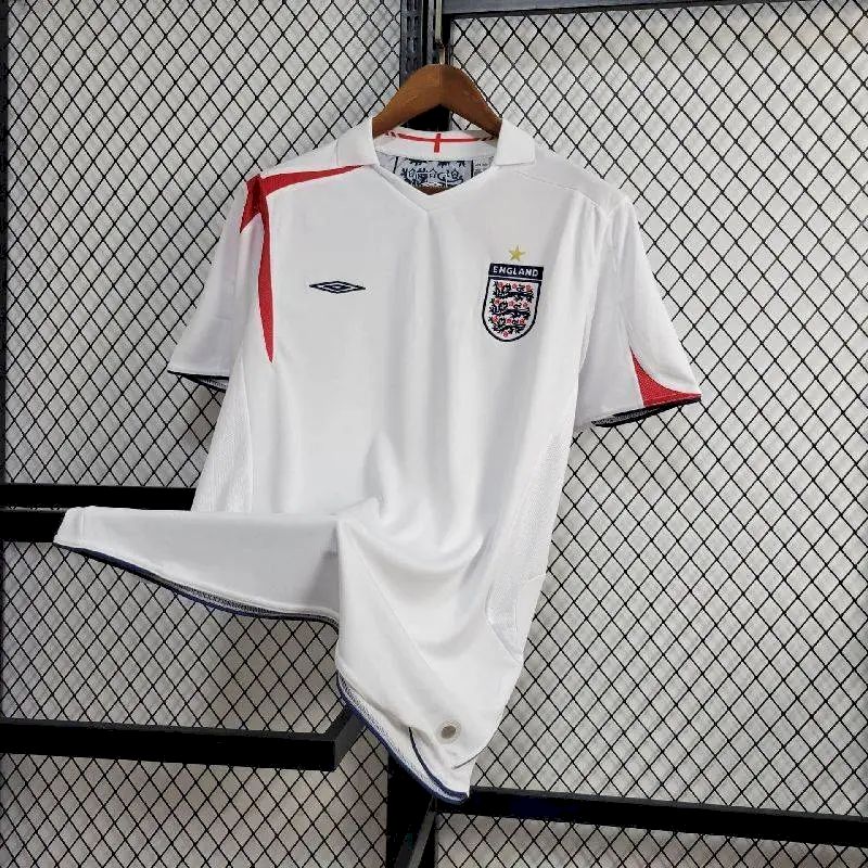 Camisa retrô da Inglaterra 2005
