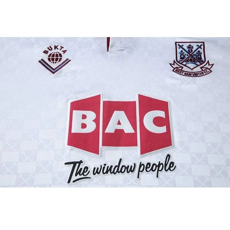 Camisa retrô reserva do West Ham United 1989/90
