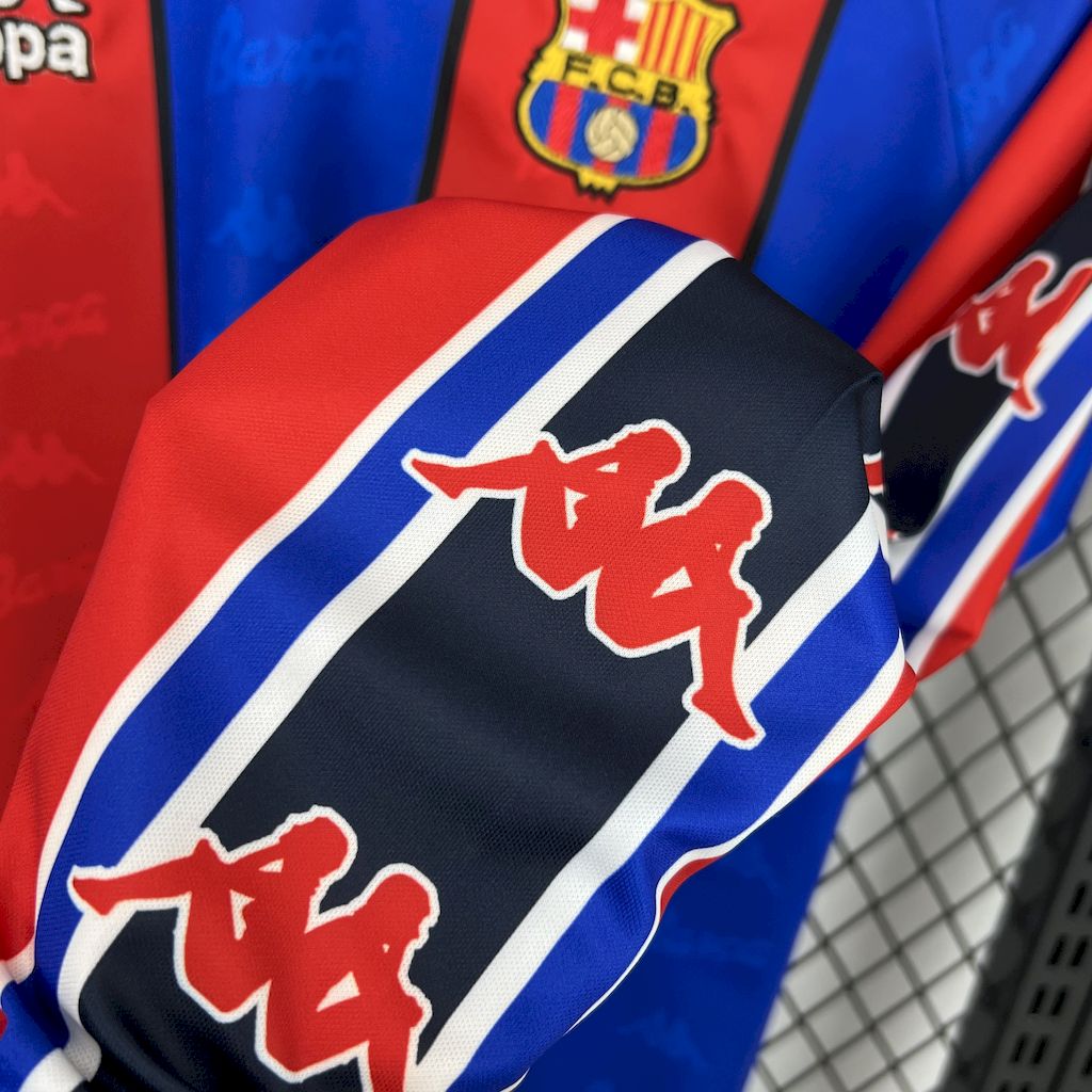 Barcelona 1995/97 Home Long Sleeves Retro Jersey
