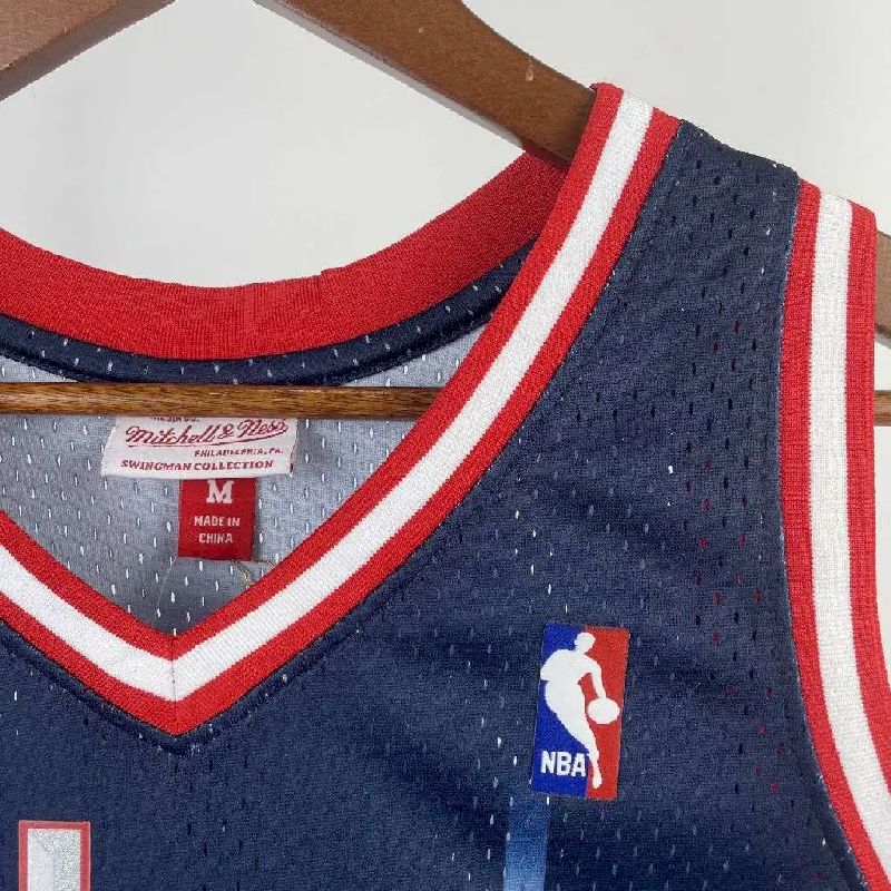 Camisa masculina M&N Hakeem Olajuwon retrô 1996/97