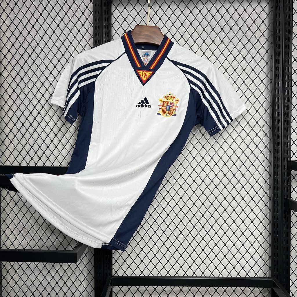 Camisa retrô reserva da Espanha 1998