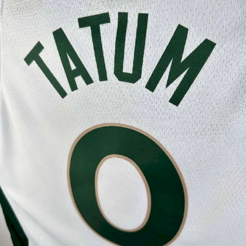 Camisa Jayson Tatum Branca Masculina 2024 – Edição Cidade
