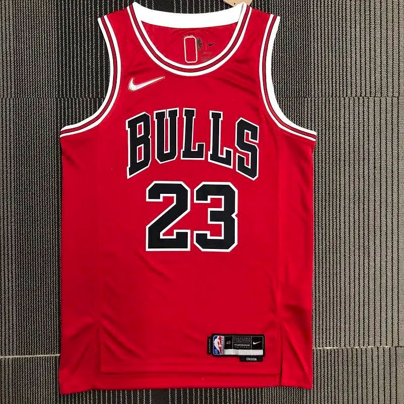 Camisa masculina Michael Jordan Red Team – Edição de 75º aniversário