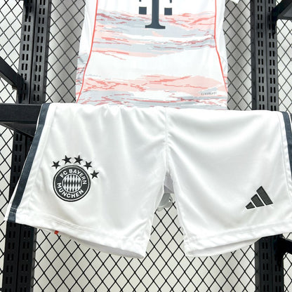 Bayern Munich 2025/26 Away Kids Kit