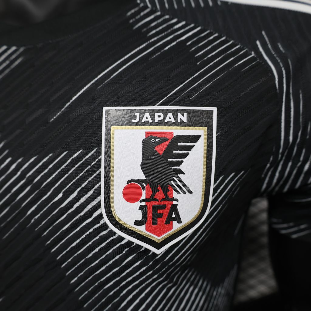 Camisa preta do Japão 2024/25, versão para jogadores