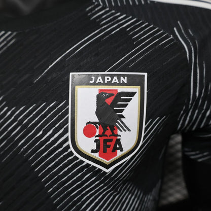 Camisa preta do Japão 2024/25, versão para jogadores