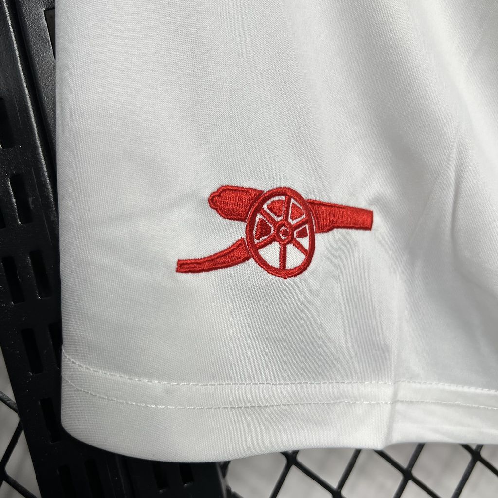Calções do Arsenal 2024/25 Home