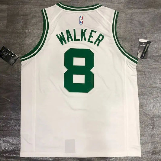 Kemba Walker White Men’s Player Version Jersey-Association Edition