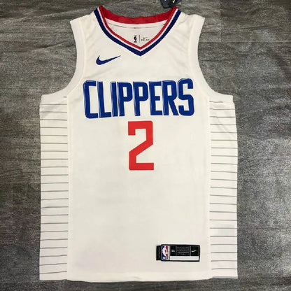 Camisa Kawhi Leonard Branca Masculina 2020-21 Versão Jogador – Edição Associação
