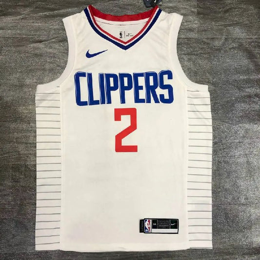 Men’s Kawhi Leonard White 2020-21 Player Version Jersey – Association Edition