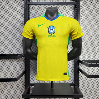 Men's Brazil 2025/26 Home Jersey Player Version