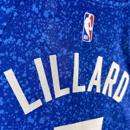 Camisa Damian Lillard Azul Masculina 2024 – Edição City