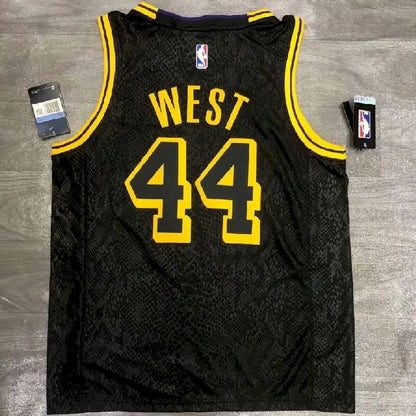 Camisa masculina Earvin Johnson Black Mamba versão jogador