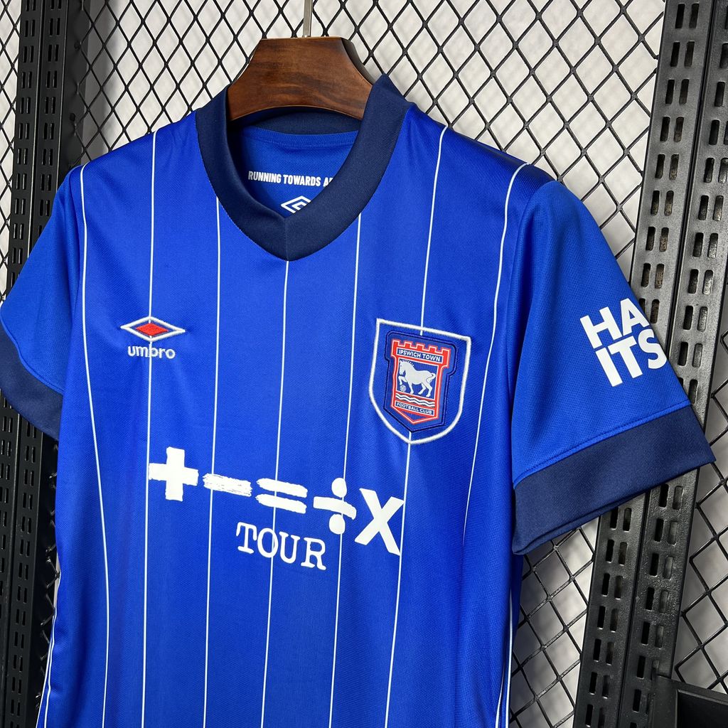 Men's Ipswich Town FC 2024/25 Home Jersey