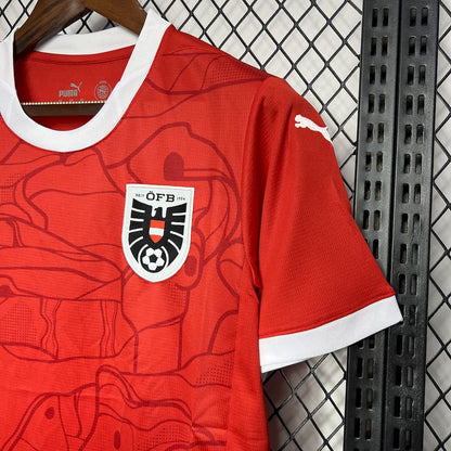 Camisola Áustria 2024/25 Euro Home