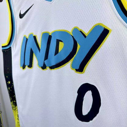 Indiana Pacers 2024/25 Edição da Cidade HALIBURTON#0