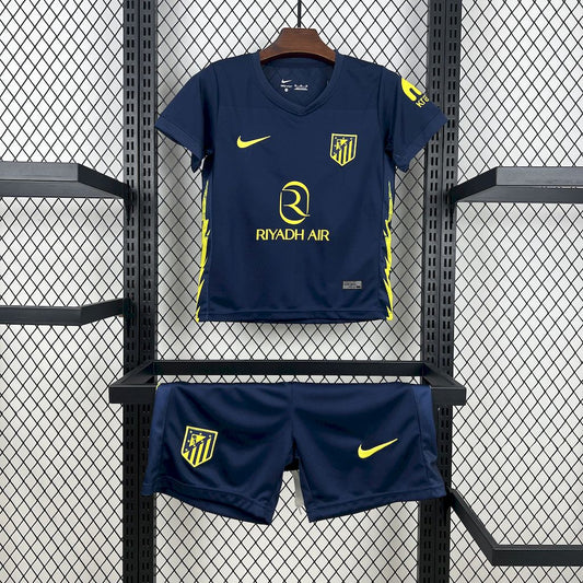 Atlético Madrid 2025/26 Away Kids Kit