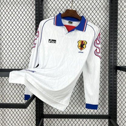 Camisa retrô de mangas compridas reserva do Japão 1998