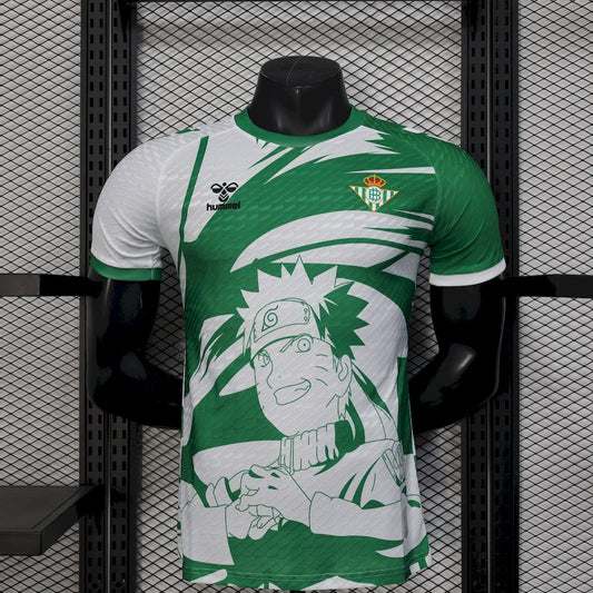 Real Betis 2025/26 Naruto Authentic Jersey Player Version