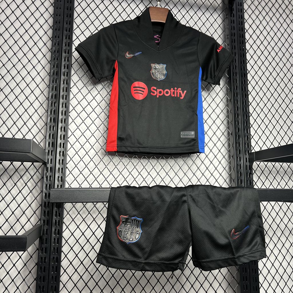 Kit reserva infantil do Barcelona 2024/25