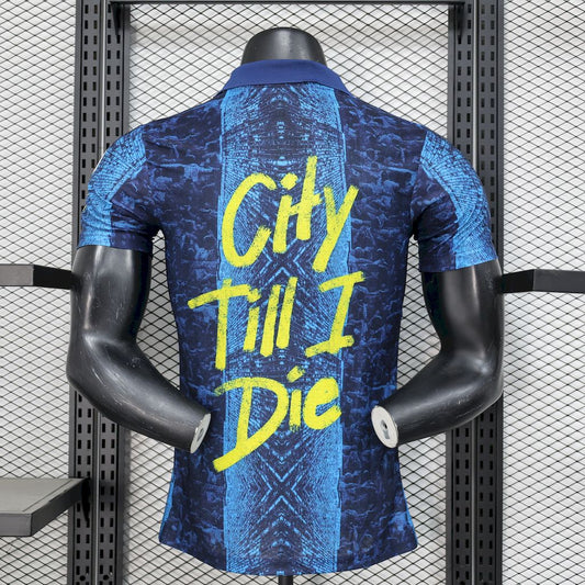Manchester City 2025/26 Blue Special Edition Jersey Player Version