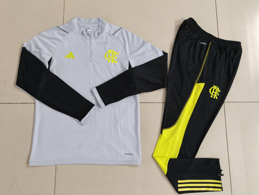 Blusa + Calça Flamengo 2024/25 Meio Zíper Adulto 902