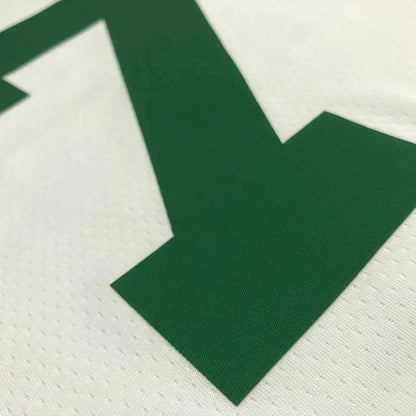 Men’s Jaylen Brown White Team Jersey – 75th Anniversary Edition