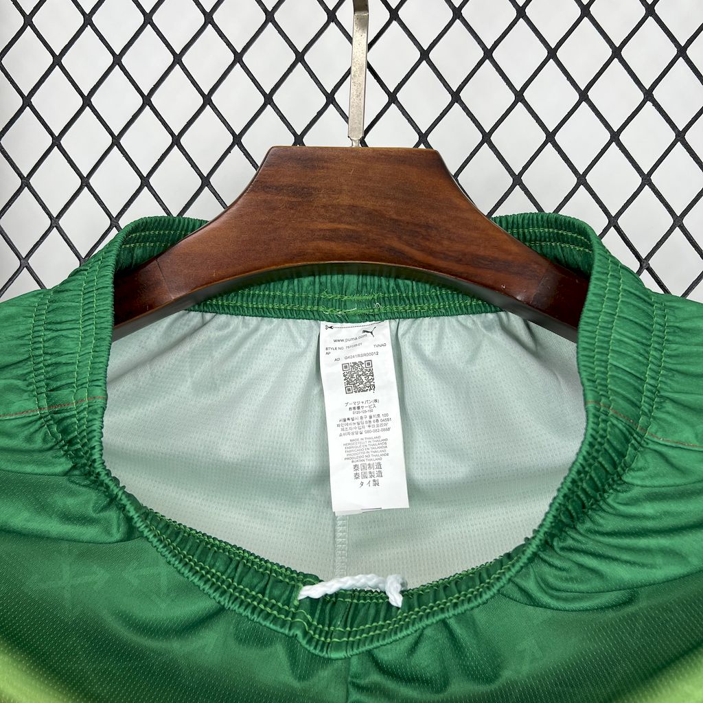 AC Milan 2025/26 Co-Branded Edition Red Green Shorts