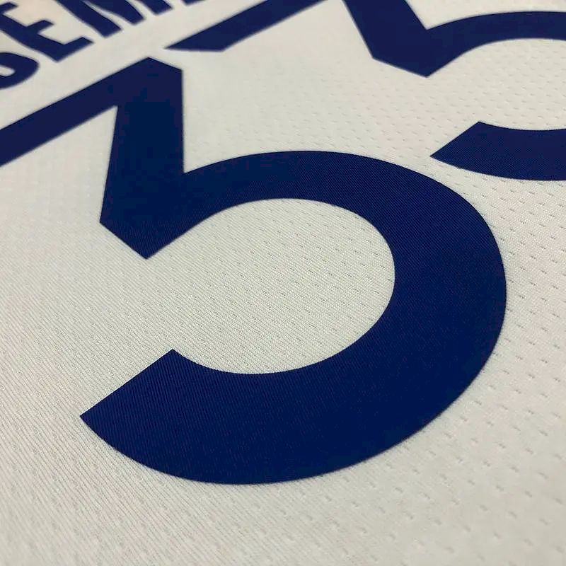 Camisa James Wiseman Branca Masculina – Edição de 75º Aniversário