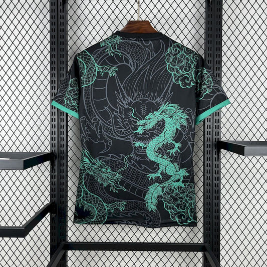 Camisa Real Madrid 2025/26 Dragão Verde e Preto Edição Especial