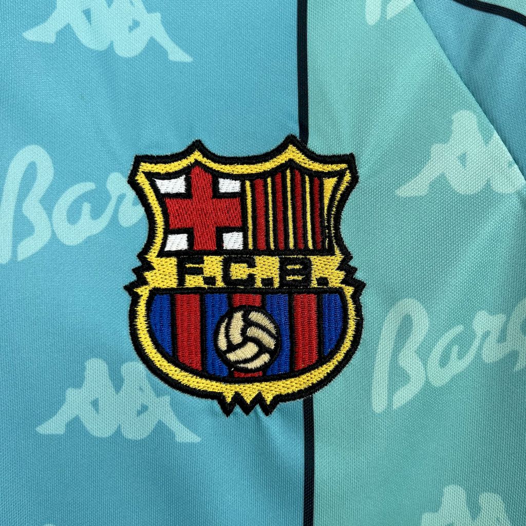 Camisa retrô alternativa do Barcelona 1995/97