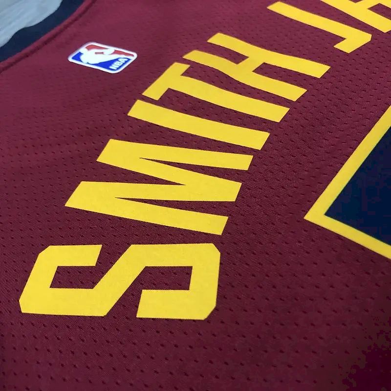 Camisa masculina JRSmith Maroon Swingman Player Version – Edição Icon