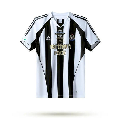 Camisa retrô com depoimento de Shearer, do Newcastle United, 2006
