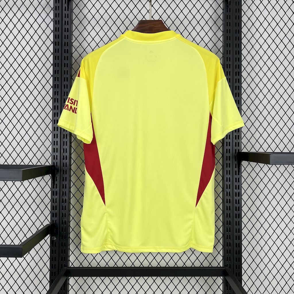 Arsenal 2025/26 Yellow goalkeeper Jersey