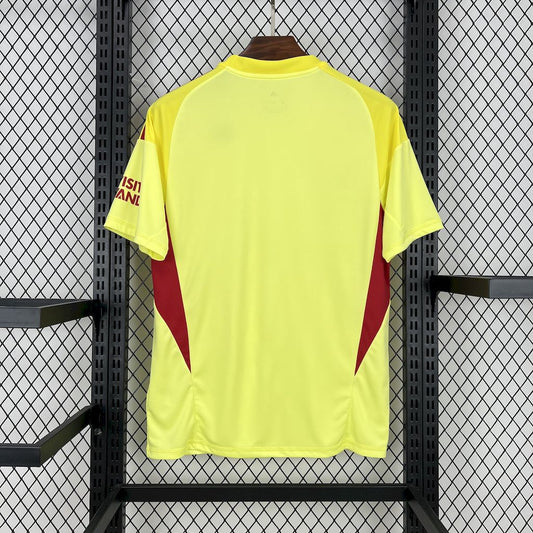 Arsenal 2025/26 Yellow goalkeeper Jersey