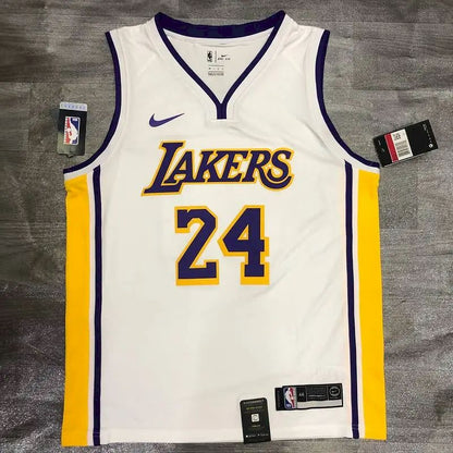 Camisa Kobe Bryant Masculina Branca Versão Jogador – Edição Clássica Retro