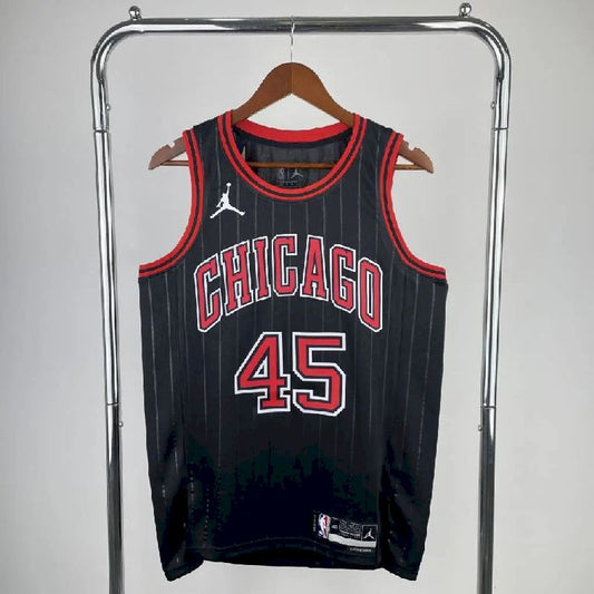 Camisa preta masculina Michael Jordan Team – Edição Statement